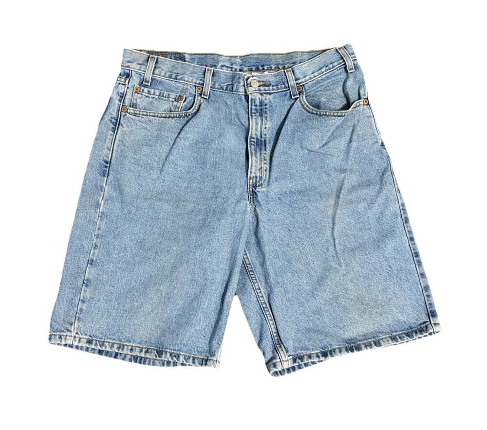 Vintage Levi’s Men’s 550 Jorts Made In USA Size 36 Denim Jean Shorts